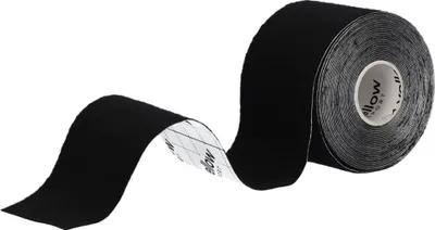 Immagine prodotto di yellowSPORT yellowTAPE - Nastro per kinesiotaping - 5 cm x 5 m - Nero - 1 pz.