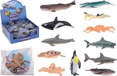Zdjęcie produktu dla Figurka zwierzęcia morskiego 8 cm