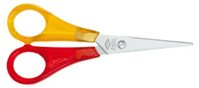 Obrázek produktu pro Efco 1803202, Dospělý, Rovný střih, Samostarný, Červená, Žlutá, Nůžky pro umělecká řemesla, Pro leváky