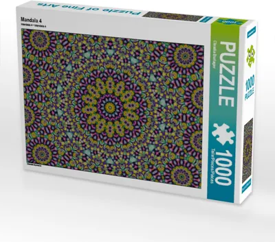 Produktbild von Calvendo Mandala 4 1000 Teile Puzzle quer 640x480mm, Burlager Claudia; 7270256