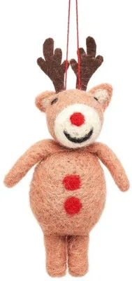 Produktbild von Rendier-Weihnachtsdeko für Bäume und Kranz