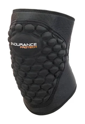 Produktbild von ENDURANCE Knieschoner PROTECH aus Airflow Neopren-Material 1001 Black M