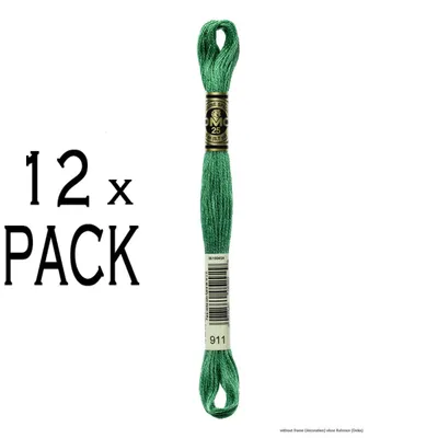 Produktbild von 12x DMC Stickgarn Mouline Special 117mc -911, 6 Fäden, 8m