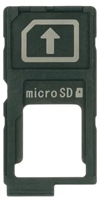 Produktbild von Sony Xperia Z5 Sim Karten Halter Tray Fach, Schwarz