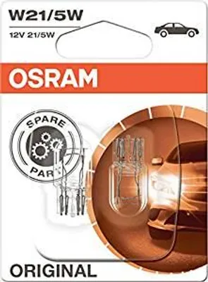 Produktbild von Osram KFZ Glühlampe 7515 12V W21/5W Halogenlampen Doppelblister