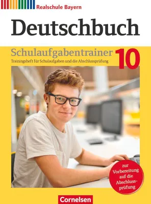 Produktbild von Deutschbuch - Sprach- und Lesebuch - 10. Jahrgangsstufe. Realschule Bayern - Schulaufgabentrainer