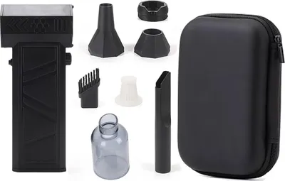 Produktbild von Handheld Turbo Fan Vacuum Kit 140000 RPM Air Blower Cordless Air Duster mit bürstenlosen Motor LED-Licht 3 Geschwindigkeiten Long-Time Using für Computer Auto
