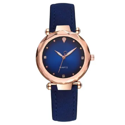 Image de Montre SU-14740 Bleue pour Femmes - Élégance et Confort KP14740