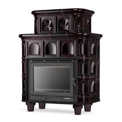 Produktbild von Krbové kachle Kahelofen Fontanna Brown Blmschv2 11kW Classic Design