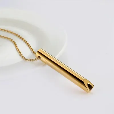Productafbeelding van Go Go Gadget – Ademketting – Stressvermindering – Stoppen met roken – Mindfulness – 1 stuk – Goud