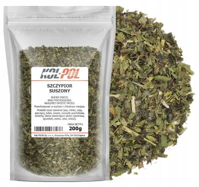 Zdjęcie produktu dla SZCZYPIOREK SUSZONY 200g Szczypior aromatyczny naturalny jakość Kol-Pol
