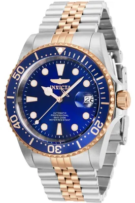 Obrázek produktu pro Invicta Pro Diver 30098 Pánské hodinky - Automatic Movement - Nerezová ocel s modrým ciferníkem - 42 mm