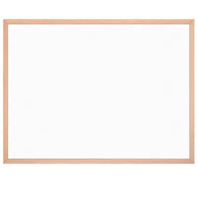 Zdjęcie produktu dla Tablica suchościeralna magnetyczna drewniana rama 80x60 cm