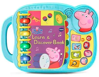 Produktbild von Vtech Peppa Pig Lern-und Entdeckungsbuch (950-518032) Spielzeug Kinder One Size