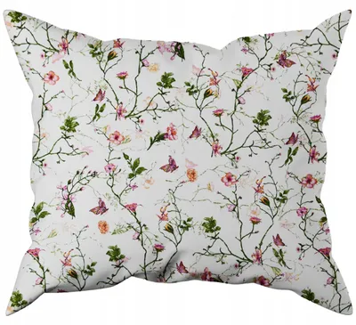 Produktbild von Nyks Kissenbezug 40x40 cm Baumwolle Blumenmuster