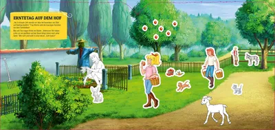 Obrázek produktu pro Bibi & Tina - Stickern, Malen, Gestalten. Malbuch mit 250 Stickern