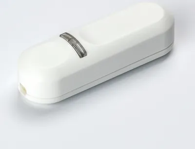 Produktbild von Schnurdimmer für LED Leuchtmittel 4-25W oder Glühbirnen 4-150W Halogen Kabeldimmer Dimmer mit Schalter, Weiß