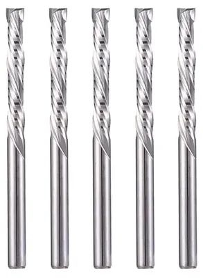 Produktbild von Solidchoice – Spiralschneider mit 3,175 mm Schaft und 22 mm Schneidlänge, Set mit 5 Stück