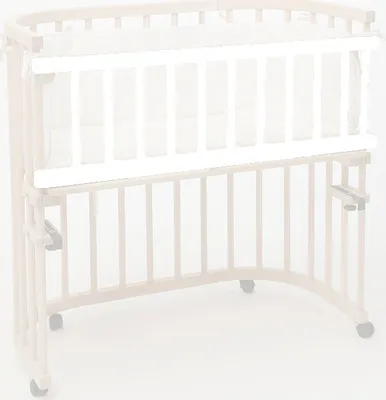 Produktbild von babybay Verschlussgitter für Maxi und Boxspring, weiß lackiert