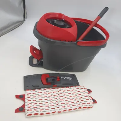 Immagine prodotto di Vileda Bodenwischer, accessori per la pulizia, set di mop Ultramax Turbo con manico telescopico