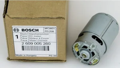 Zdjęcie produktu dla Oryginalny silnik Bosch 2609005260 PSR 10,8-2 Li Oryginalny silnik prądu stałego 1607022616 Logo Bosch  Bosch