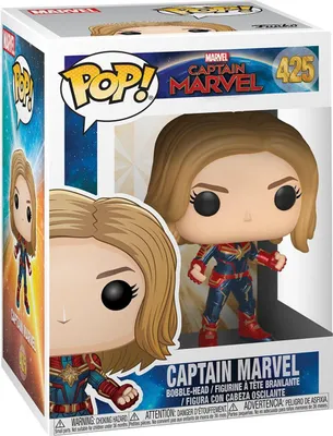 Produktbild von Marvel Captain Marvel - Captain Marvel 425 - Funko Pop! - Vinyl Figur