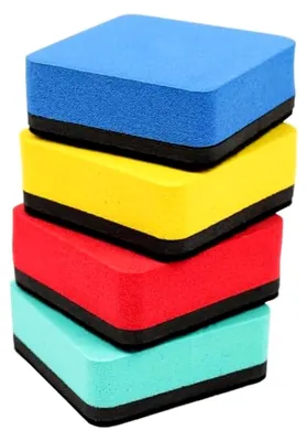 Produktbild von 4er Set Magnetische Whiteboard-Radierer für Büro, Schule und Zuhause