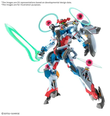 Obrázok produktu pre Bandai - HG Gquuuuuux Endymion Unit, verzia "Awakened", mierka 1/144