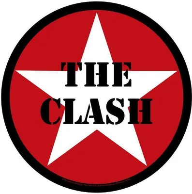 Produktbild von The Clash - Logo - Patch RO5534 (Einheitsgröße) (Rot/Weiß/Schwarz)