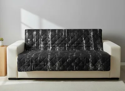 Zdjęcie produktu dla Design 91 Narzuta dekoracyjna 200x220 Blink 1 czarny srebrny D91