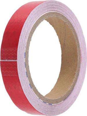 Produktbild von Universelles reflektierendes Band, 2cmx8m, wetterbeständig, PVC, rot