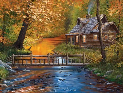 Immagine prodotto di SunsOut Puzzle XXL pezzi - Creekside Neighbors - 500 pezzi