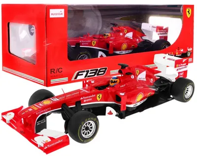 Zdjęcie produktu dla Ferrari F138 RASTAR model 1:12 zdalnie sterowany samochód wyścigowy + pilot 2,4 GHz