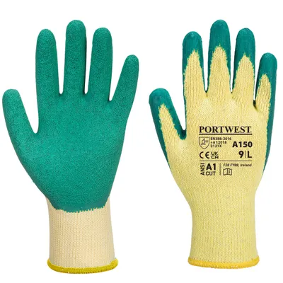 Image de Portwest A150 Gant classique en latex vert taille XL