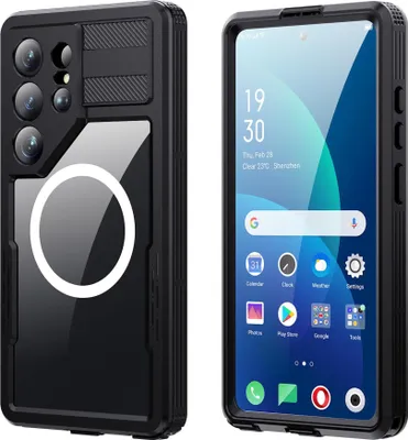 Obrázok produktu pre Vodotesné puzdro na mobilný telefón Magsafe pre Samsung Galaxy S26 Ultra 5G 360 stupňov čierne