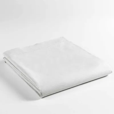 Productafbeelding van D'intérieur, Bedlaken (180 x 290 cm), Lina, wit, 100% katoen
