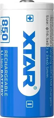 Image de Battery 16340/R-CR123 3 7V Li-ion 850 mAh XTAR