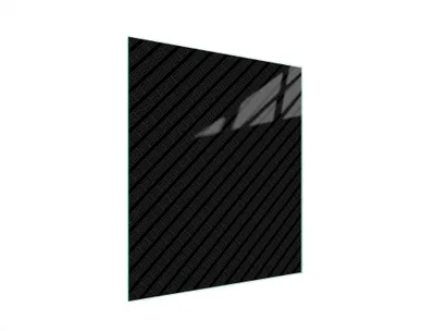 Produktbild von Glasschneidebrett 45x52 Schwarz