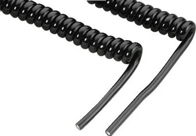 Produktbild von MONACOR CCX-6M Mikrofon-Spiralkabel, Ø 5 mm