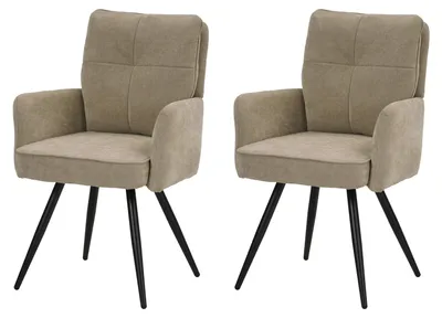 Produktbild von Polsterstuhl Kyra Strukturstoff Beige
