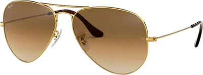 Obrázek produktu pro Ray-Ban Aviator Gradient, Dospělý, Muži, Letecké, Letecké, Plné obroučky, Zlato