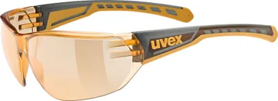Produktbild von UVEX Equate Fahrradbrille Smoke/Orange
