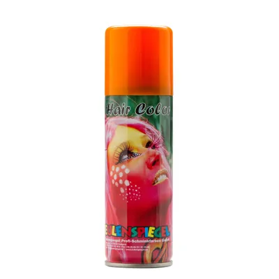 Produktbild von Eulenspiegel 819340 - Color Haarspray Orange für Männer und Frauen, 125 ml