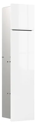 Productafbeelding van emco asis pure toiletmodule, 73 cm - Inbouwmodel, glazen front, aanslag rechts