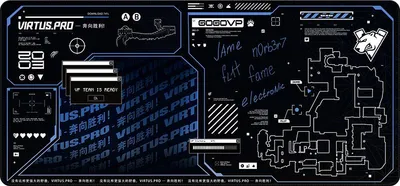 Obrázok produktu pre Herná podložka Virtus.pro Shanghai Major Limited Edition, XL
