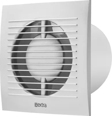 Image de Ventilateur d'extraction Ø 100mm avec capteur d'humidité et minuterie Ventilateur de salle de bain Ventilateur d'extraction