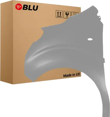 Immagine prodotto di BLU Parafango compatibile con Citroën Spacetourer EZR Sinistra Grau Gris Aluminium | 2016-2025 | Anteriore | Verniciato | Pronto per il montaggio | Acciaio