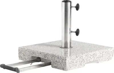 Produktbild von Doppler Granitsockel Trolley Granit-Schirmständer 50 kg mit Rollen und Griff