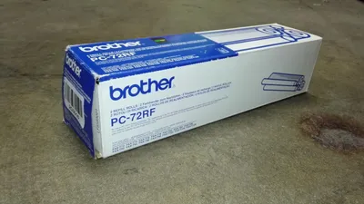 Produktbild von Brother PC-72RF, Fax-Farbband, 144 Seiten, Schwarz, FAXT72 / FAXT74 / FAXT76 / FAXT78 / FAXT7 Plus / FAXT92 / FAXT94 / FAXT96 / FAXT98 / FAXT102 /..., Wärmeübertragung, 2 Stück(e)