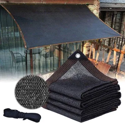 Produktbild von Famanu Schattenschutznetz für Garten, Pflanzen, Gewächshaus, Dach - 3x4m